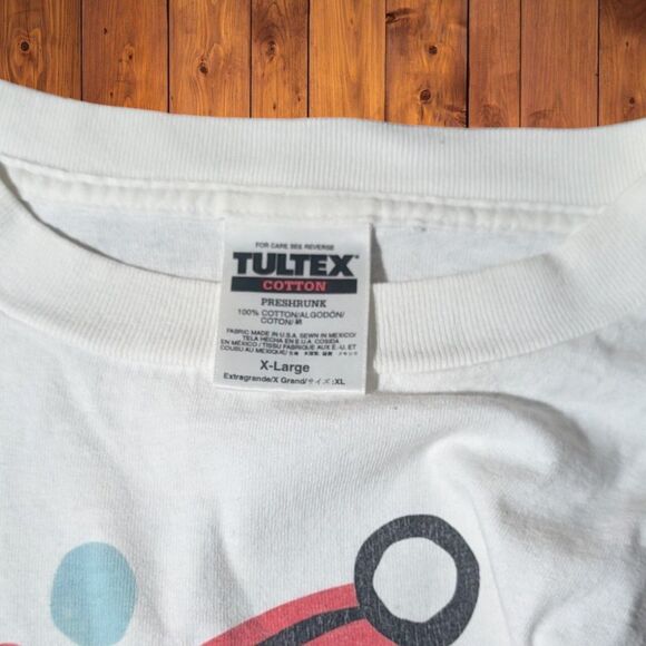 Vintage 90s USPS 32 Cent United States Post Office Christmas Santa XL Shirt - Picture 5 of 8